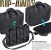 Rip-Away MOLLE Tactical Medical Pouch, Detachable Empty EMT Trauma Kit Bag with Bonus Reflective Cross Patch for Outdoor Emergency
